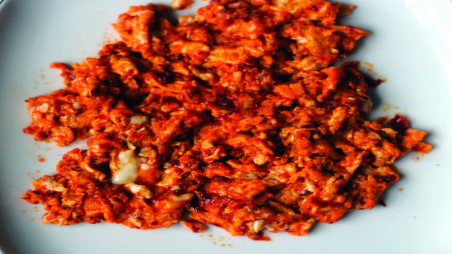 İsot Reçelli Yumurta