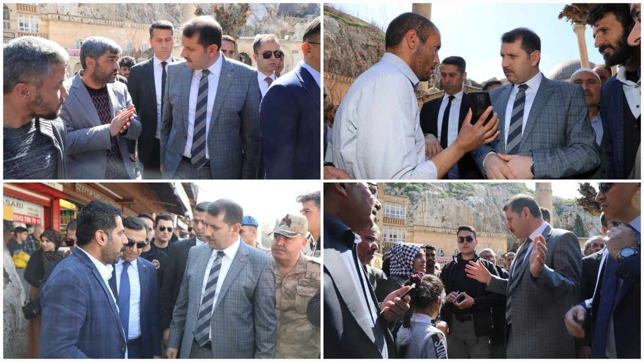 Vali Ayhan ve Müdür Ulucan, Balıklıgöl’deki esnafla buluştu