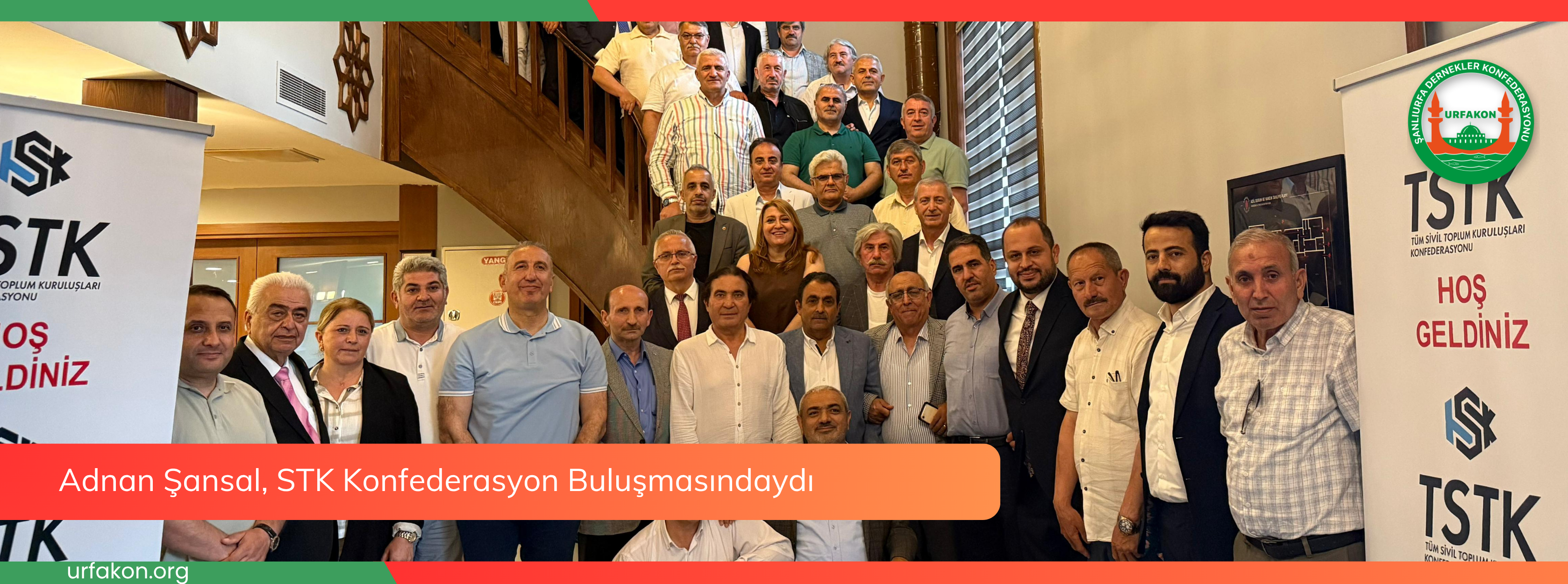 URFAKON Başkanı Adnan Şansal, STK Konfederasyon Programına Katıldı